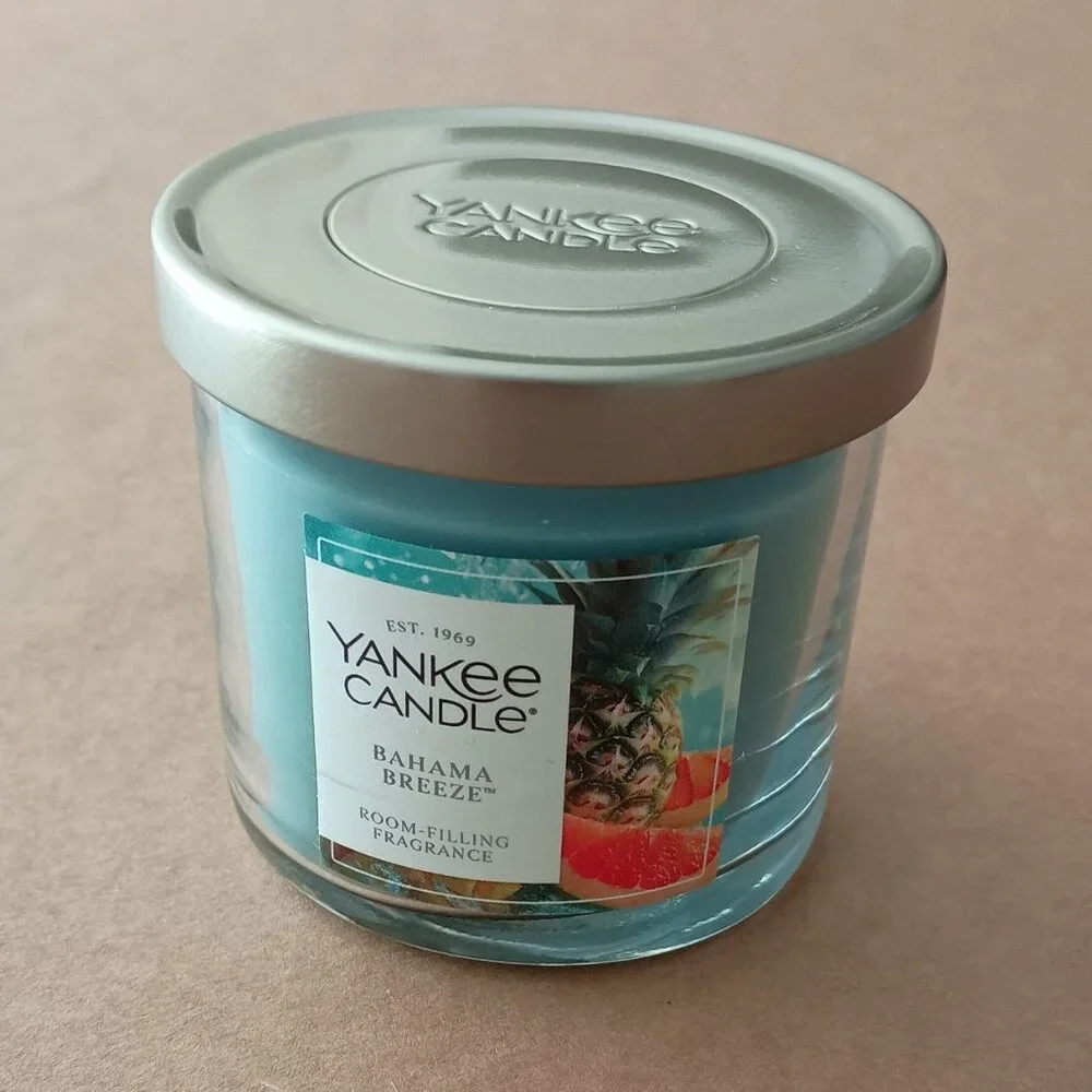 NWT Yankee Candle signature small tumbler Bahama Breeze